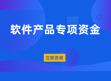 上海软件产品专项资金